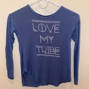 “Love My Tribe” Long sleeve shirt